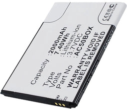 Batterij geschikt voor Gigabyte GSmart Mika M2 batterij AC50Box