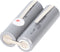 Batterij geschikt voor haartrimmer 2,4 volt NiMH Mignon AA 2000 mAh tot max. 2200 mAh, 49 x 15 x 28 mm