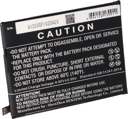 Batterij geschikt voor HTC Desire 12, Li-ion, 3.8V, 2730mAh, 10.4Wh