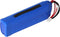 Batterij geschikt voor JBL Charge 3 batterij GSP1029102A 3,7 volt 6000mAh Li-ion batterij, polariteit in acht, stekker ca. 10 mm x 7 x 4 mm