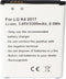 Batterij geschikt voor LG K4 2017, Li-ion, 3.85V, 2200mAh, 8.5Wh