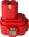 Batterij geschikt voor Makita 9120, 9122, 9134, 9135 NiMH 3.0Ah