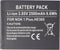 Batterij geschikt voor Nokia 1 Plus, HE365, Li-ion, 3.85V, 2500mAh, 9.6Wh