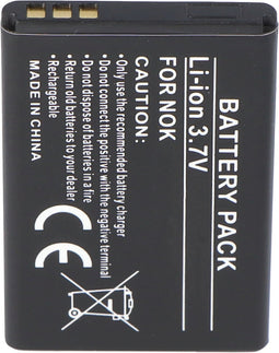 Batterij geschikt voor Nokia 5100, 6100, 7200, Li-ion, 3.7V, 780mAh, 2.9Wh