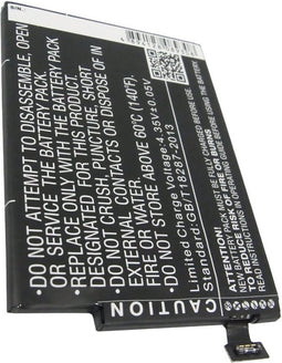 Batterij geschikt voor Nokia Lumia 1320, Nokia Lumia batterij BV-4BWA 3.8 volt 3500mAh