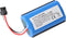 Batterij geschikt voor Philips IZZYLINK, Li-ion, 7,4 V, 2600 mAh, 19,2 Wh