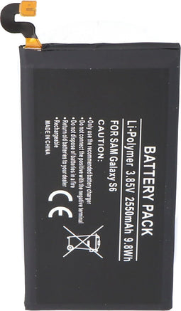 Batterij geschikt voor Samsung Galaxy S6 EB-BG920ABE batterij 2550mAh