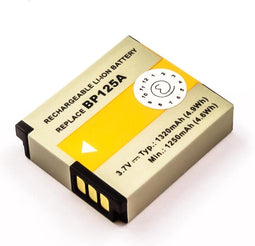 Batterij geschikt voor Samsung IA-BP125A, HMX-20, HMX-T10 batterij