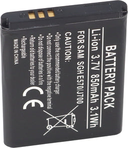 Batterij geschikt voor Samsung SGH-E570 batterij, SGH-J700 batterij AB503442BECSTD