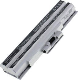 Batterij geschikt voor Sony VGP-BPS21, VGP-BPS21A 4400mAh zilver