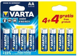 Batterij Varta AA 8 stuks