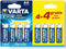 Batterij Varta AA 8 stuks