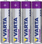 Batterij Varta Ultra lithium 4xAAA