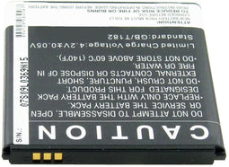 Batterij voor Mobistel Cynus F4 BTY26183 vervangende batterij