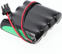 Batterij voor noodlicht NiMH 4.8V 1100mAh F1x4 Mignon AA met 150 mm kabel en stekker vervangt Inotec 890015