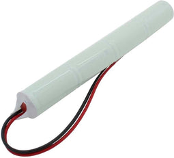 Batterij voor noodlicht NiMH 4.8V 2500mAh L1x4 Sub-C met 200 mm kabel aan één zijde vervangt 4.8V batterij
