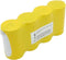 Batterij voor noodverlichting NiCd 4.8V 4500mAh F1x4 Mono D met Faston-verbinding