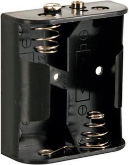 Batterijhouder Voor 2 X C-Cel (Voor Batterijclips)