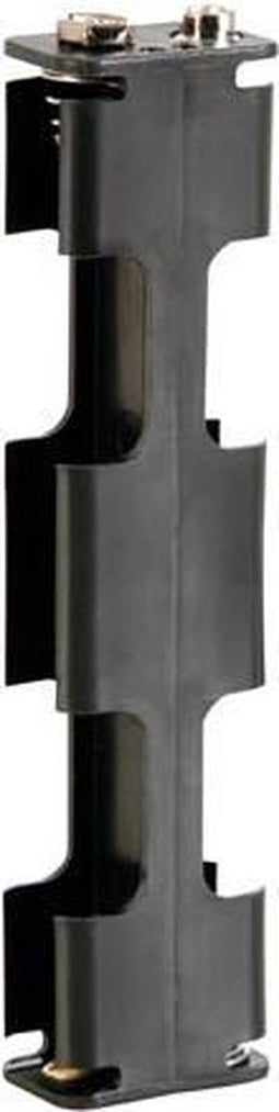 Batterijhouder Voor 4 X Aa-Cel (Voor Batterijclips)