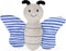 Battersea crinkle vlinder blauw 23x18 cm
