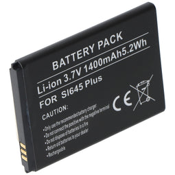 Battery compatible Bea-Fon SL645/SL645Plus battery, Li-ion, 3.7V, 1400mAh, 5.2Wh, ICP5/44/55