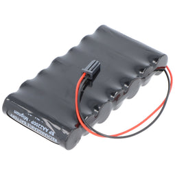 Battery compatible for Selesta access control 8.4V 2200 mAh with cable and plug