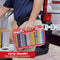 Battery Daddy Dubbelzijdige Batterijbox case met Batterij Tester- Batterij organizer houder bewaardoos voor 180 batterijen - Batterij opbergdoos met handvat - Geschikt voor AA-, AAA-, 9-Volt-, C-, knoopcel- en D-batterijen