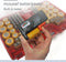 Battery Daddy Dubbelzijdige Batterijbox case met Batterij Tester- Batterij organizer houder bewaardoos voor 250 batterijen - Batterij opbergdoos met handvat - Geschikt voor AA-, AAA-, 9-Volt-, C-, knoopcel- en D-batterijen