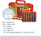 Battery Daddy Dubbelzijdige Batterijbox case met Batterij Tester- Batterij organizer houder bewaardoos voor 250 batterijen - Batterij opbergdoos met handvat - Geschikt voor AA-, AAA-, 9-Volt-, C-, knoopcel- en D-batterijen