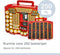 Battery Daddy Dubbelzijdige Batterijbox case met Batterij Tester- Batterij organizer houder bewaardoos voor 250 batterijen - Batterij opbergdoos met handvat - Geschikt voor AA-, AAA-, 9-Volt-, C-, knoopcel- en D-batterijen