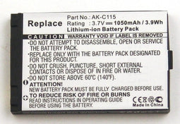 Battery for Emporia Telme C100, Telme C115, Telme C135, Telme C95, Telme C96