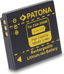 Battery for Panasonic DMC-FX30 FX-30 CGA-S008E DMW-BCE10E
