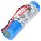 Battery pack Li-ion 3.7V 2600mAh 1S1P with 10cm cable, 1INR19 / 66-1, 2347-3008-06