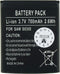 Battery SAMSUNG S8300, Li-ion, 3,7V, 700mAh, 2,6Wh