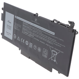 Battery suitable for Dell Latitude 5289, Li-ion, 11.4V, 3950mAh, 45Wh