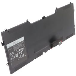 Battery suitable for Dell XPS 13 (L321X, L322X), Li-Polymer, 7.4V, 7500mAh, 55Wh