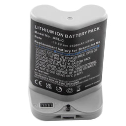 Battery suitable for iRobot Braava Jet M6, Li-ion, 10.8V, 2600mAh, 28.1Wh