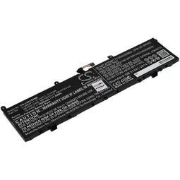 Battery suitable for laptop Lenovo ThinkPad P1 2019 20qt000rge, type L18M4P71 ua - 15.4V - 5000 mAh