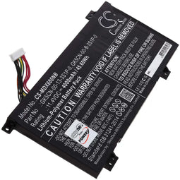 Battery suitable for Medion Erazer X6805, Medion MD61635, type GK5CN-00-13-3S1P-0 - 11.4V - 4000 mAh