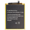 Battery suitable for Motorola Moto E4 Plus, Li-Polymer, 3.8V, 4700mAh, 17.9Wh, built-in, without too