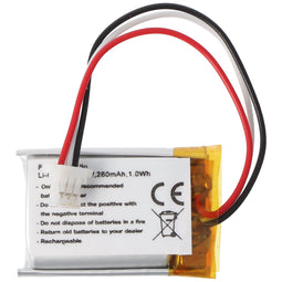 Battery suitable for Nest Hello, Li-Polymer, 3.7V, 280mAh, 1.0Wh
