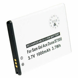 Battery suitable for Samsung Galaxy Ace Plus battery, Galaxy Mini 2, GT-S6500, GT-S7500, 1200mAh