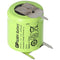 Battery suitable for Sanyo N-110AA battery NiCd 1/3 AA Mignon with 3-fold print + / -