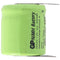 Battery suitable for Sanyo N-110AA battery NiCd 1/3 AA Mignon with 3-fold print + / -
