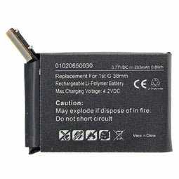 Battery suitable for the Apple iWatch 38mm Li-Polymer battery A1578, A1553, iWatch 1st G 38mm, 3.8 v
