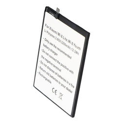 Battery suitable for Xiaomi Mi 8 Lite, Mi 8 Youth, Li-Polymer, 3.85V, 3200mAh, 12.3Wh, built-in, wit