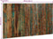 vidaXL - Hoofdbord - 140 - cm - massief - gerecycled - hout - meerkleurig