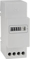 Bauser 666.6/008-022-0-1-001 Bedrijfsurenteller voor DIN-rail 660-serie