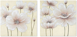 Schilderij Home ESPRIT Shabby Chic 80 x 3 x 80 cm (2 Stuks)