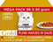 Gourmet Gold Fijne Hapjes in saus - Kattenvoer Natvoer - Vis/Vlees - 96 x 85 g